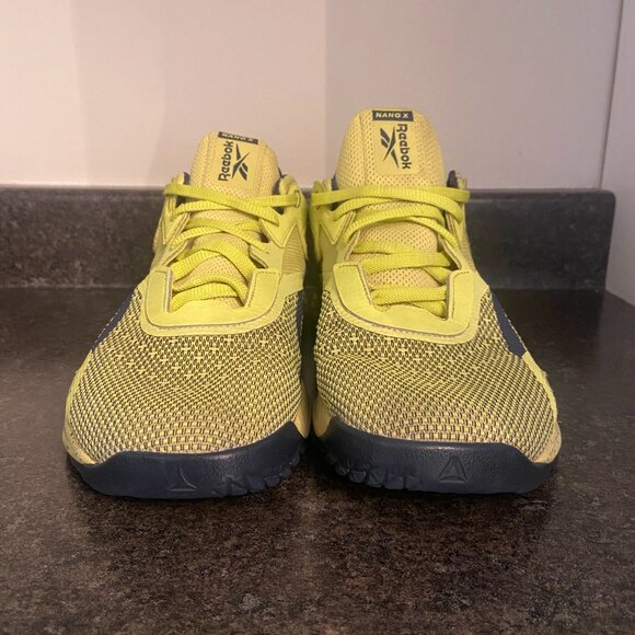 Reebok Nano X 'Chartreuse Vector Navy' - Size 9.5 - Picture 3 of 8